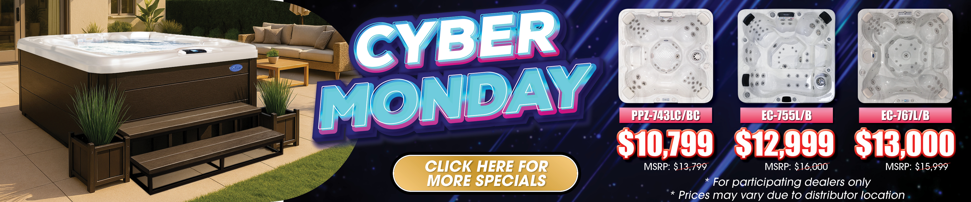 Calspas hot tub being used in a family setting - Frankford