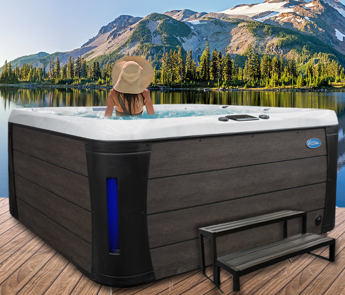 Calspas hot tub being used in a family setting - hot tubs spas for sale Frankford